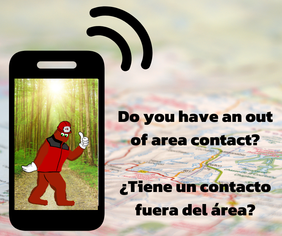 do you have an out of area contact?