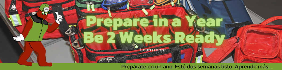Prepare in a Year: Be 2 Weeks Ready
