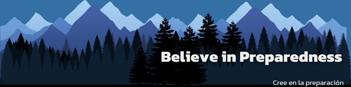 Believe in Preparedness Header
